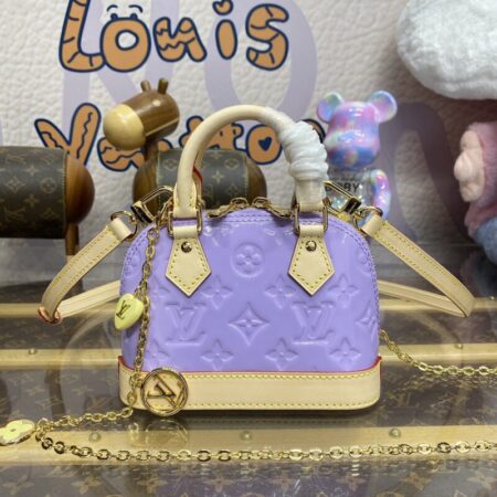Top Quality LV Alma Nano Purple