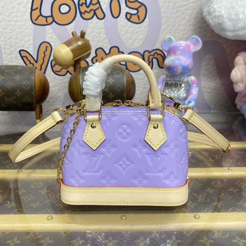 Top Quality LV Alma Nano Purple