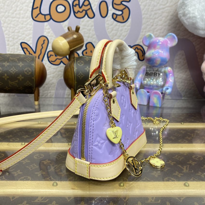 Top Quality LV Alma Nano Purple