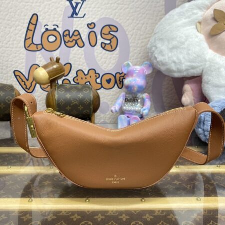 Top Quality LV Bumbag Low Key Brown