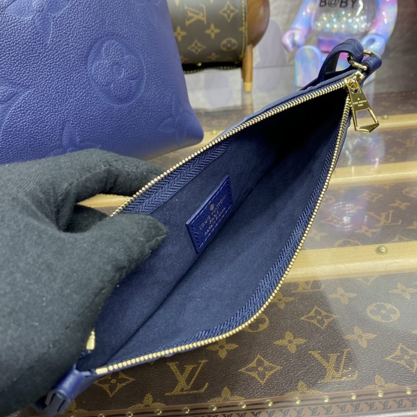 Top Quality LV Carry All MM Dark Blue