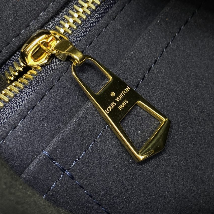 Top Quality LV Carry All MM Dark Blue