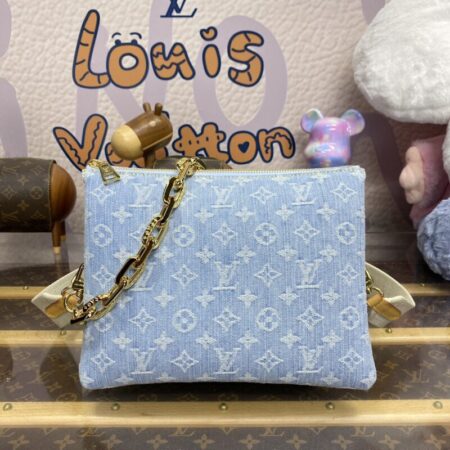 Top Quality LV Coussin Denim