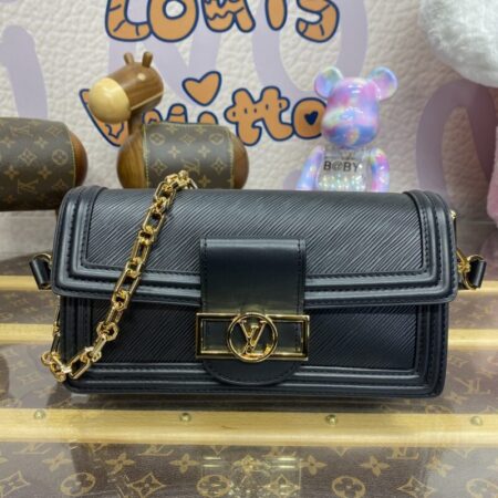 Top Quality LV Dauphine East West Black