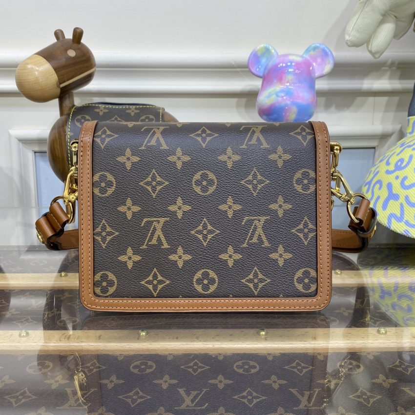 Top Quality LV Dauphine Mini Brown