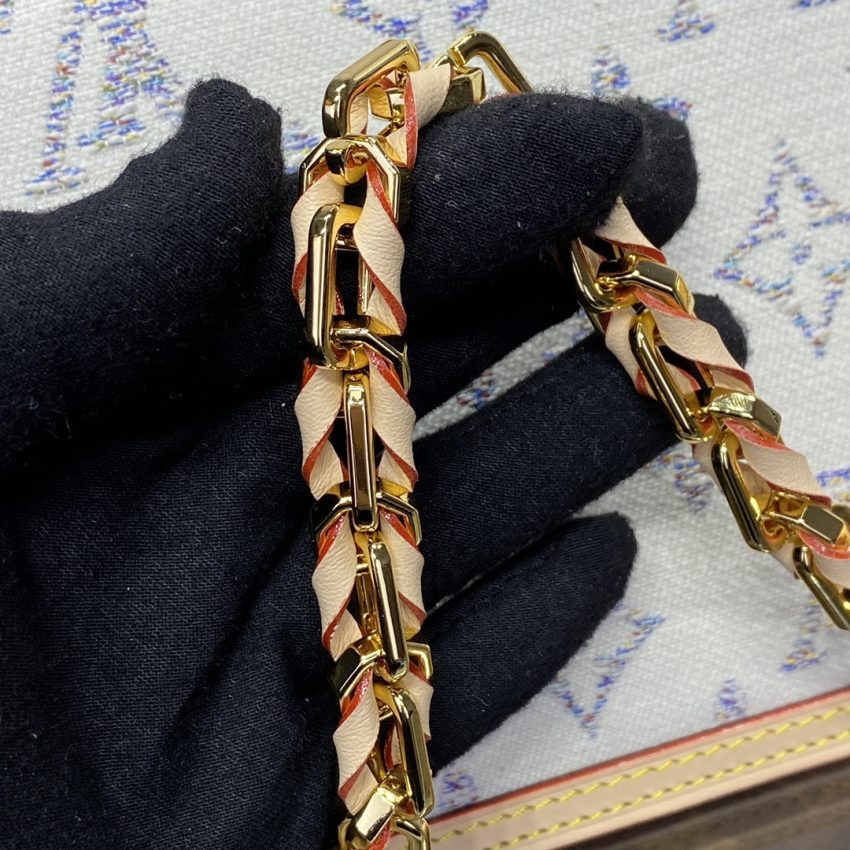 Top Quality LV Dauphine Mini Light Blue