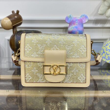 Top Quality LV Dauphine Mini Tan