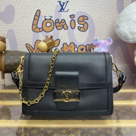 Top Quality LV Dauphine MM Black