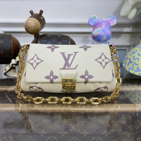 Top Quality LV Favorite Purple White