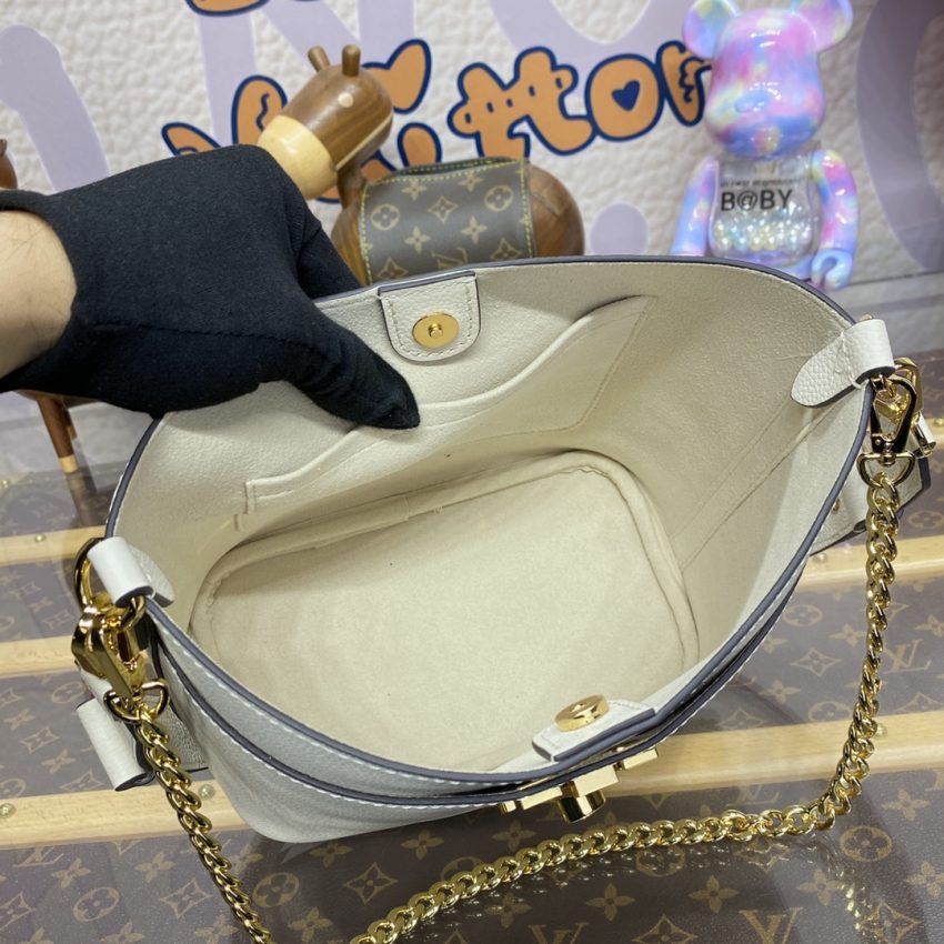 Top Quality LV Lock And Walk Beige