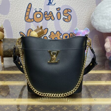 Top Quality LV Lock And Walk Black