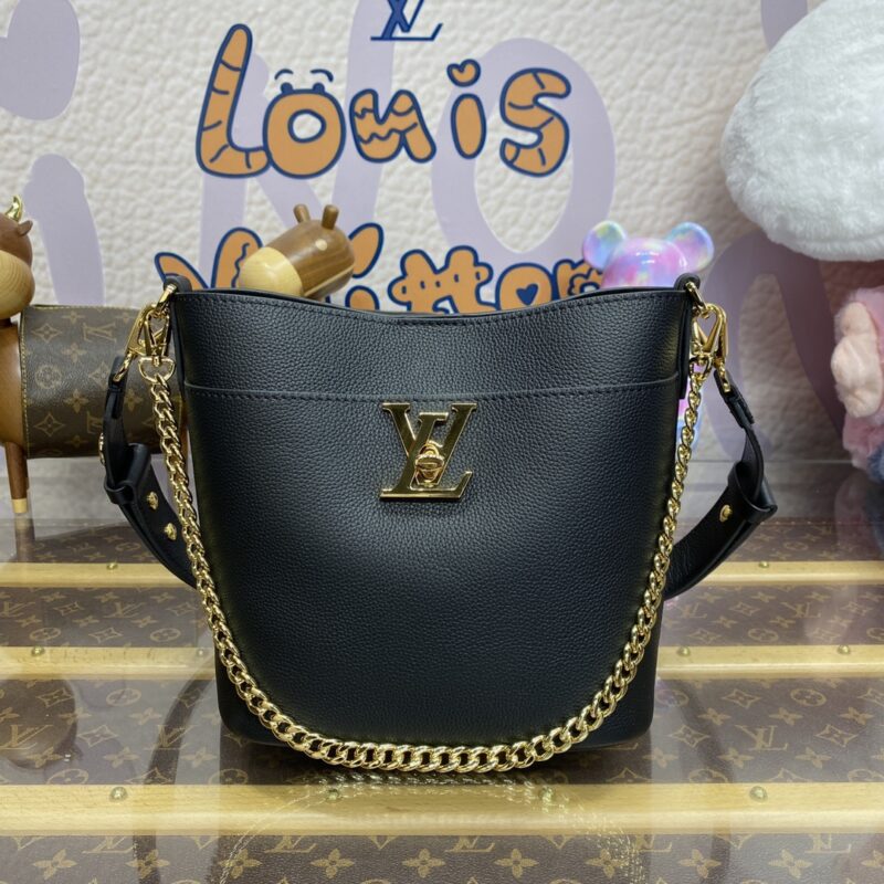 Top Quality LV Lock And Walk Black