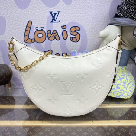 Top Quality LV Loop Hobo White