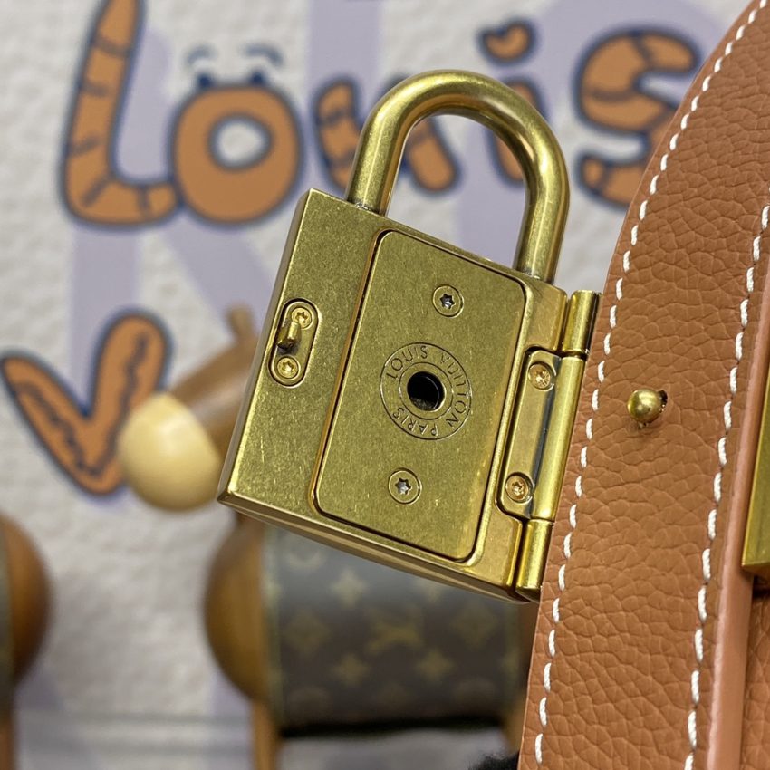 Top Quality LV Low Key Hobo Brown