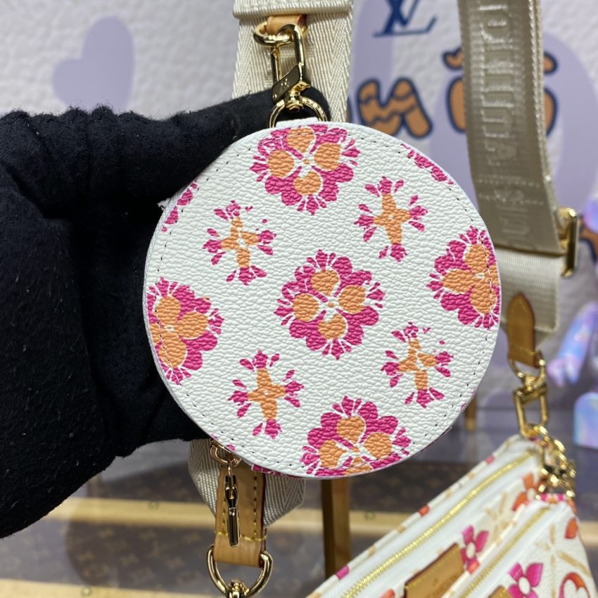 Top Quality LV Multi Pochette Accessoires Orange - View 3