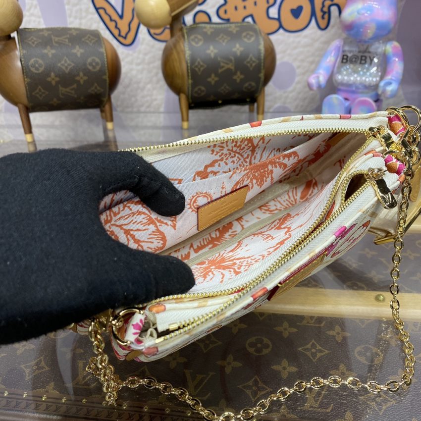 Top Quality LV Multi Pochette Accessoires Orange