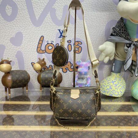 Top Quality LV Multi Pochette Triple Bag