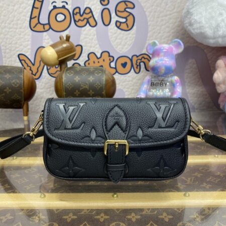 Top Quality LV Nano Diane Black