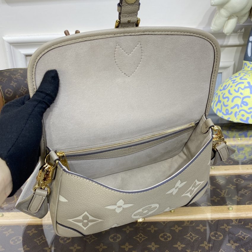 Top Quality LV Nano Diane Satchel Beige
