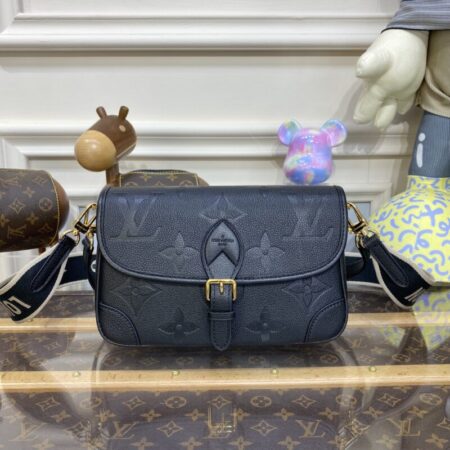 Top Quality LV Nano Diane Satchel Black