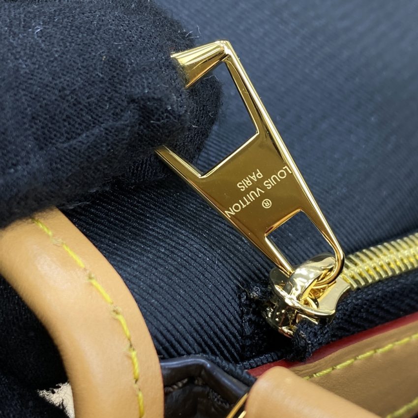 Top Quality LV Nano Diane Satchel Brown