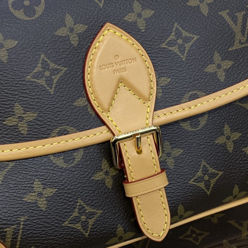 Top Quality LV Nano Diane Satchel Brown