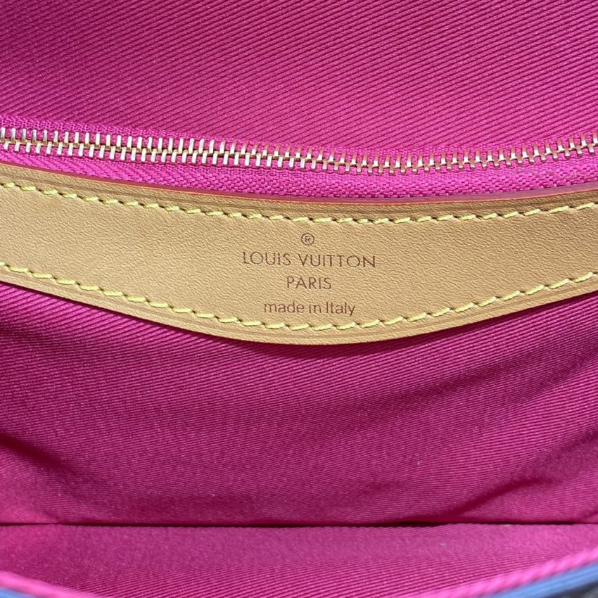 Top Quality LV Nano Diane Satchel Pink Strap