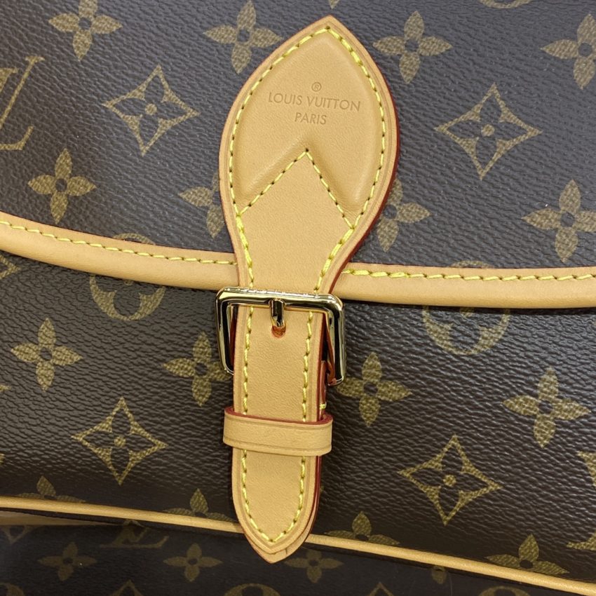 Top Quality LV Nano Diane Satchel Pink Strap