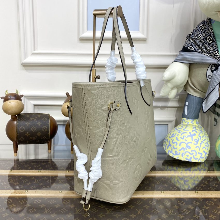 Top Quality LV Neverfull MM Beige