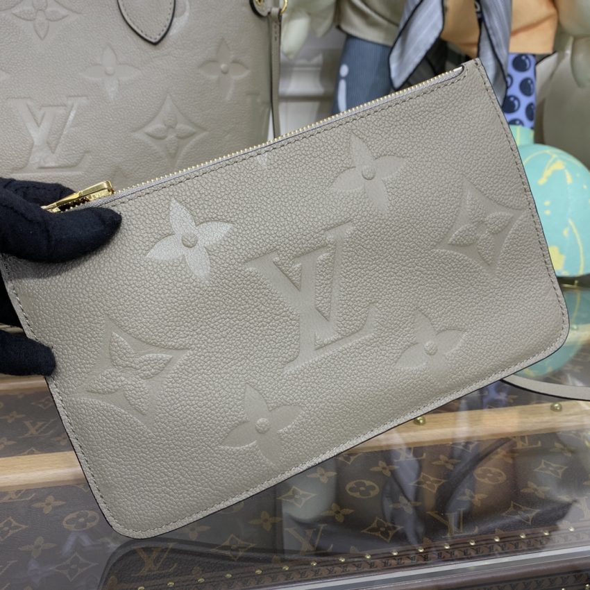 Top Quality LV Neverfull MM Beige