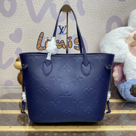 Top Quality LV Neverfull MM Blue