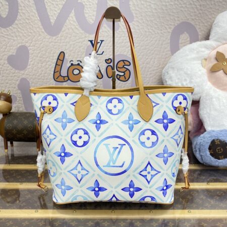 Top Quality LV Neverfull MM Bue