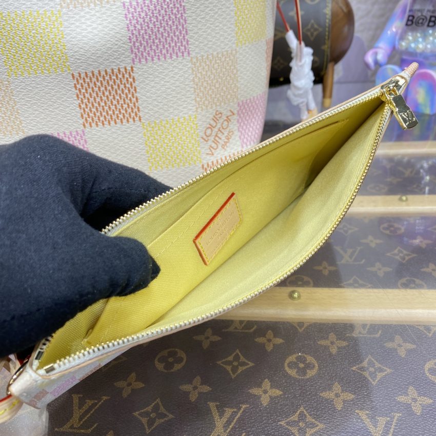 Top Quality LV Neverfull MM Multi Grid