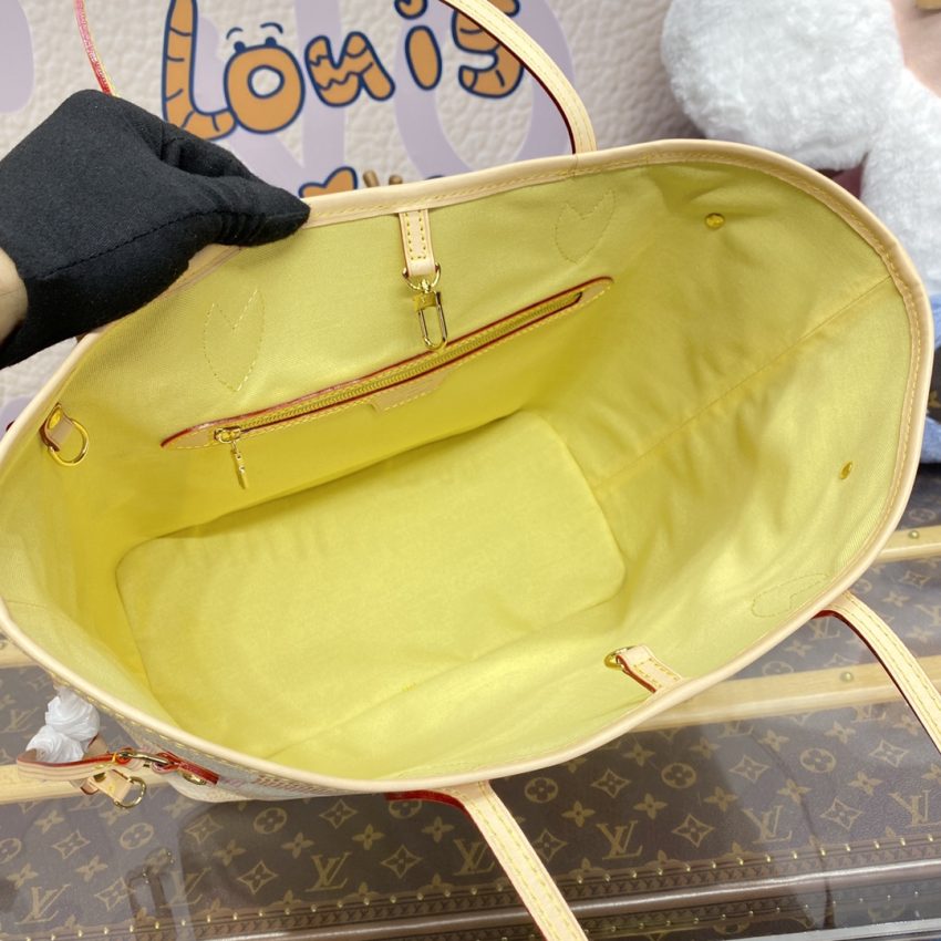 Top Quality LV Neverfull MM Multi Grid