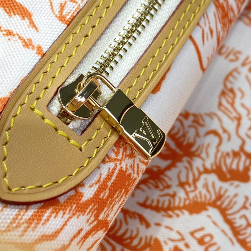 Top Quality LV Neverfull MM Orange