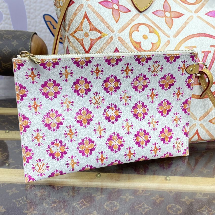 Top Quality LV Neverfull MM Orange