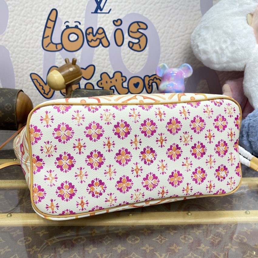 Top Quality LV Neverfull MM Orange