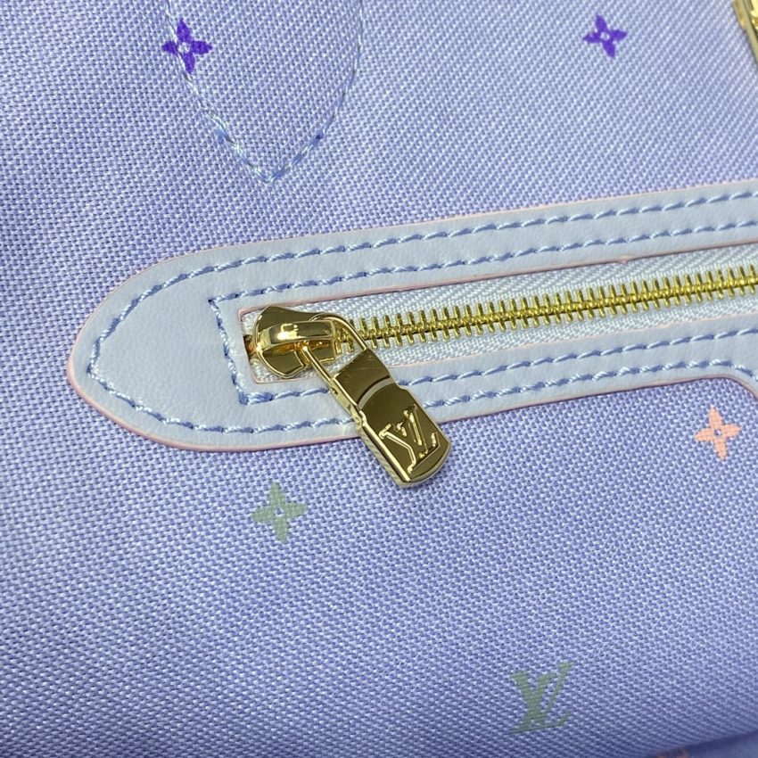 Top Quality LV Neverfull MM Purple