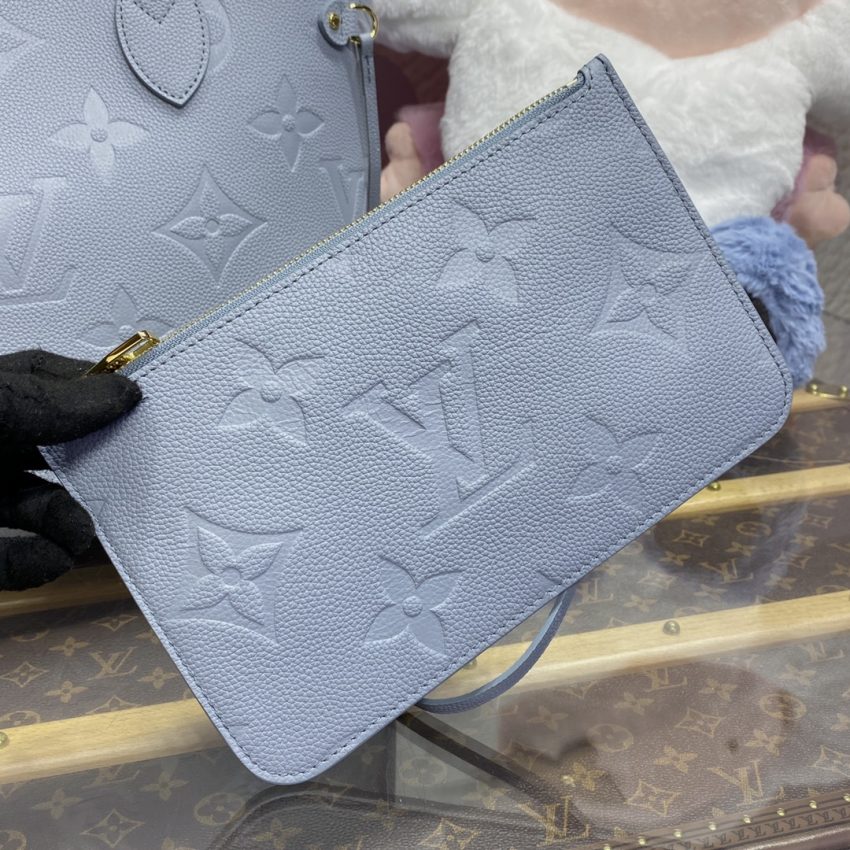 Top Quality LV Neverfull MM Sky Blue