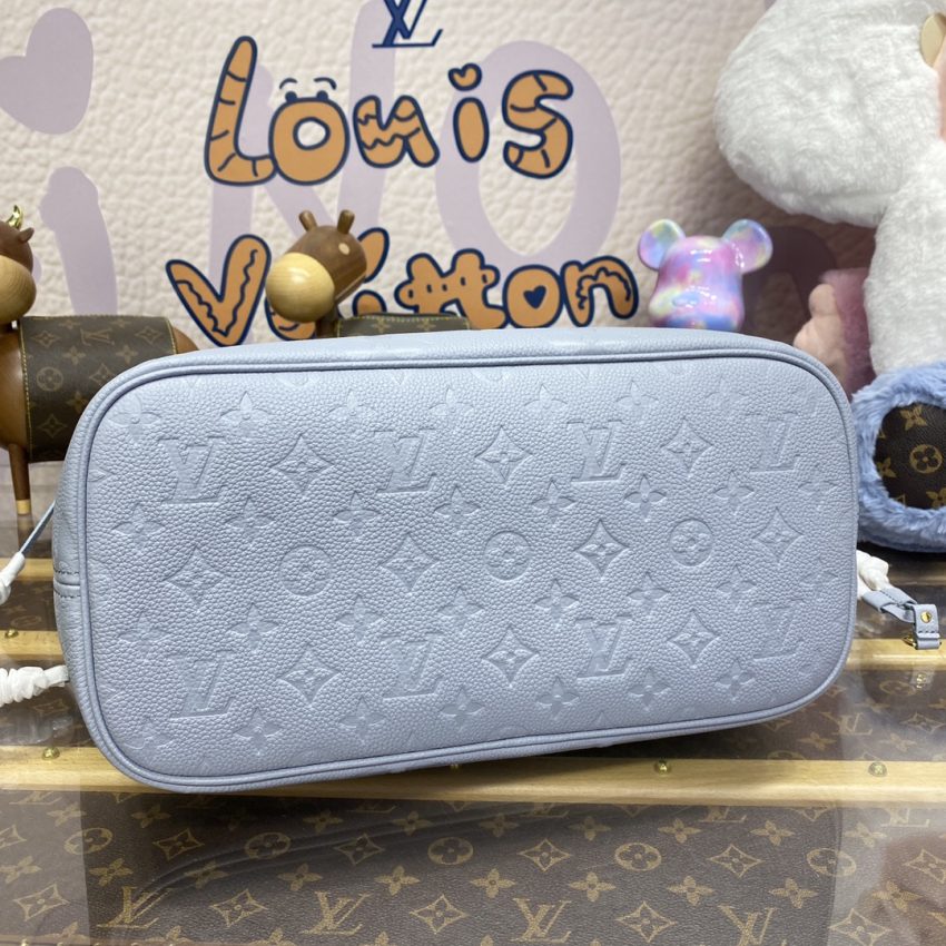 Top Quality LV Neverfull MM Sky Blue