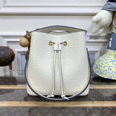 Top Quality LV Noe Bucket White MM