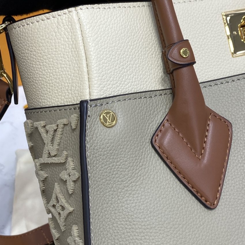 Top Quality LV On My Side Beige