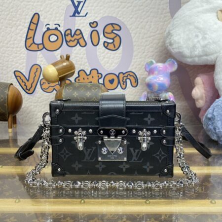 Top Quality LV Petite Malle Black