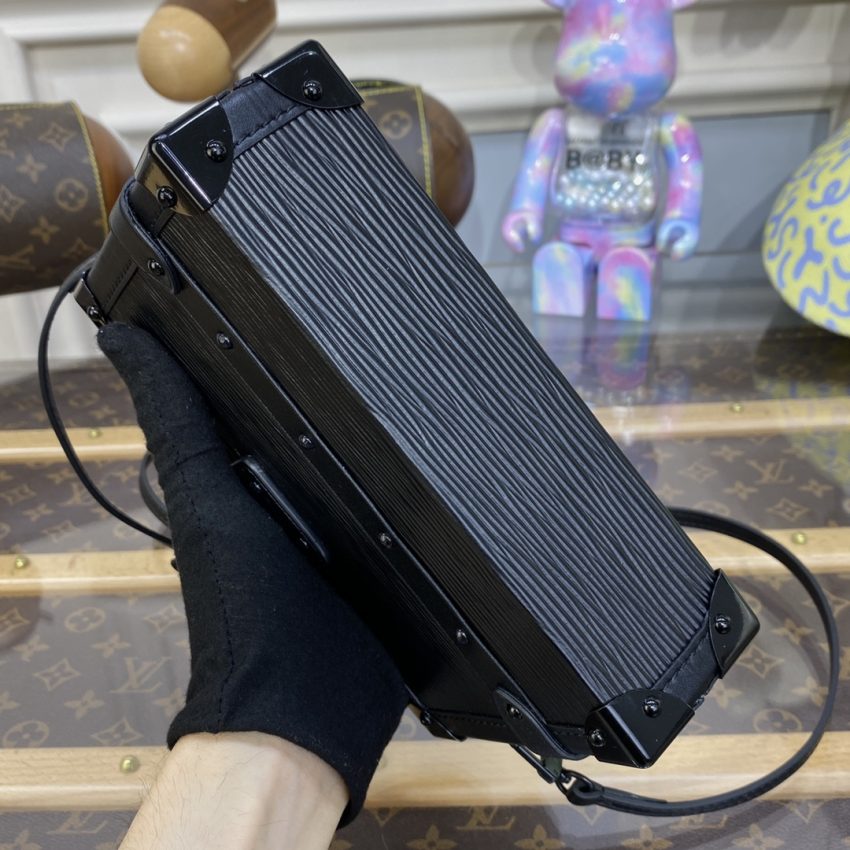 Top Quality LV Petite Malle Full Black