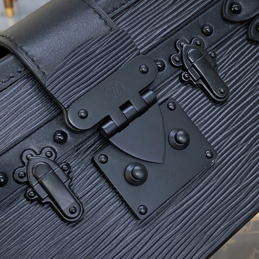 Top Quality LV Petite Malle Full Black