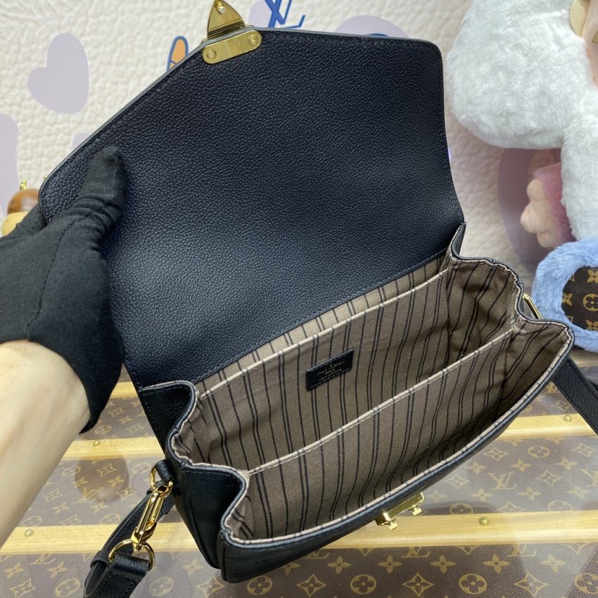 Top Quality LV Pochette Metis Black