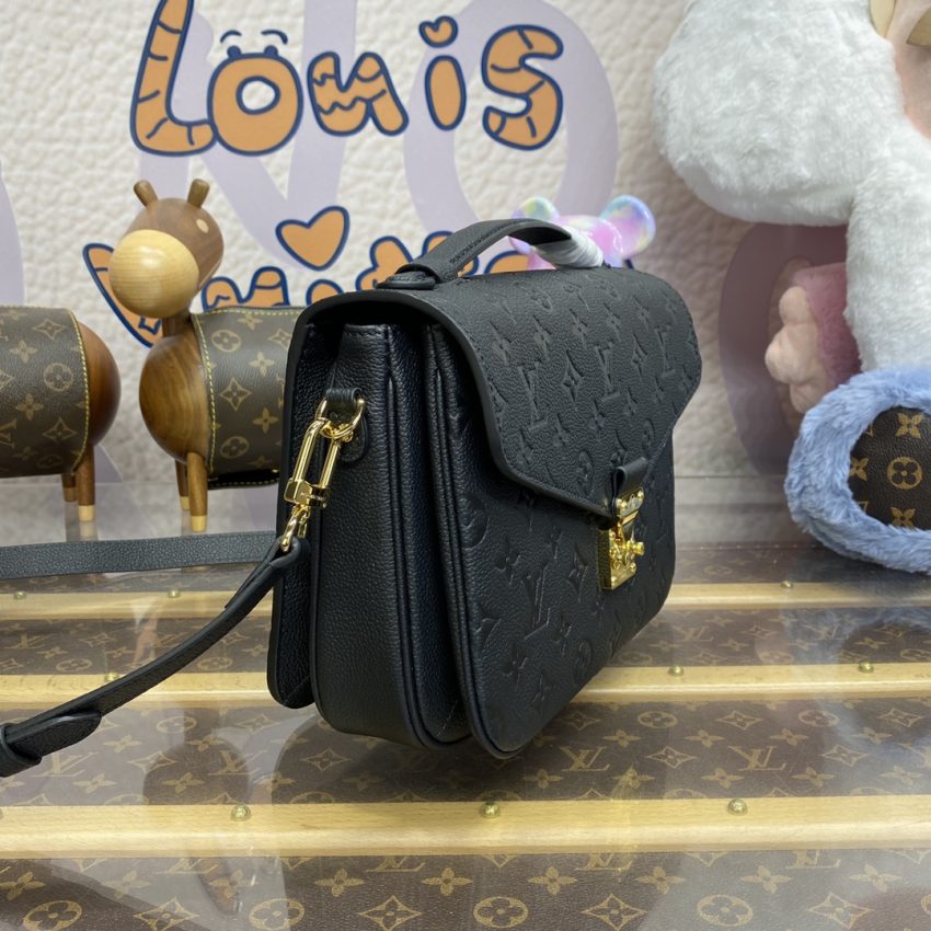 Top Quality LV Pochette Metis Black