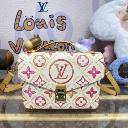 Top Quality LV Pochette Metis Orange