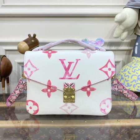 Top Quality LV Pochette Metis Pink