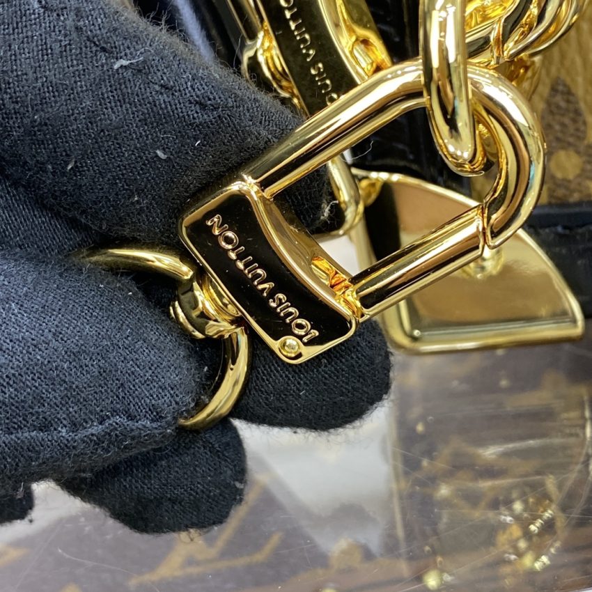 Top Quality LV Side Trunk Brown Canvas